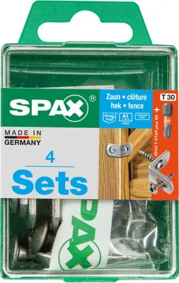 Produktbild von SPAX Garten Zaunverbinder mit Flachrundk