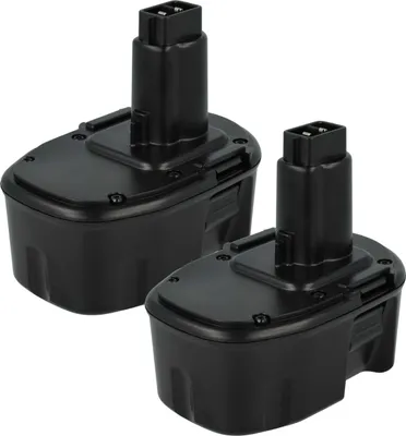 Produktbild von vhbw 2x Akku kompatibel mit Dewalt DC613KA, DC614KA, DC735KA, DC612KA, DC731KA, DC615KA, DC735KB, DC728KA, DC551KA Werkzeug (3000 mAh, NiMH, 14,4 V)