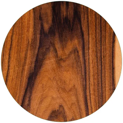 Produktbild von Wallario Premium Glasbild, freischwebende Optik, kräftige Farben, rund 50cm Durchmesser, Motiv Holzmuster - Oberfläche mit Holzmaserung IV