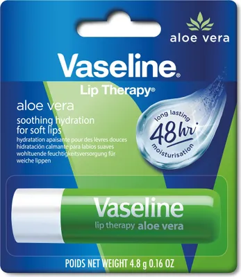 Produktbild von Vaseline Lip Therapy Aloe Vera | Getönter Lippenbalsam | Lippenstift mit Aloe Vera und Vitamin E (Aloe Vera 1 x 4,8g)