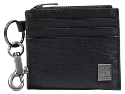 Produktbild von Calvin Klein EMBLEM HW CARDHOLDER W/ CLIP Herren Brieftasche Schwarz : Größe - UNICA Größe: UNICA