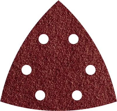 Produktbild von Wolfcraft Haftschleifblätter K180 für Bosch-Deltsschleifer 5 Stück