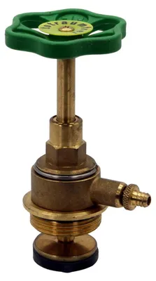 Produktbild von Schlösser Armaturen OBERTEIL M.ENTL. F.FREISTROMV. STEIG.SPINDEL, DN32, 1 1/4", MESSING