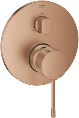 Immagine prodotto di Grohe Essence Mitigeur monocommandé, avec inverseur 3 voies, kit de finition pour GROHE Rapido SmartBox, 24169DL1, 24169DL1