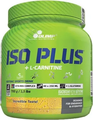 Obrázok produktu pre Olimp Nutrition Iso Plus, Športový nápoj, Instantný nápoj, Prášok, 1 kusov, Tropický, Izotonický
