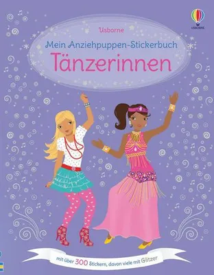Immagine prodotto di Mein Anziehpuppen-Stickerbuch: Tänzerinnen