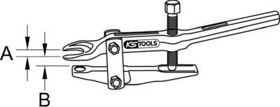 Produktbild von KS TOOLS 918.3879-E 3/8" CHROMEplus Bit-Stecknuss Torx, T10, auf Hänger