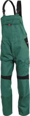 Produktbild von KÜBLER WORKWEAR Bekleidung 37575413-6599 Kübler Latzhose grün/schwarz Größe