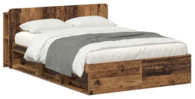 Immagine prodotto di Telaio del letto con storage Legno antico 140 x 190 cm
