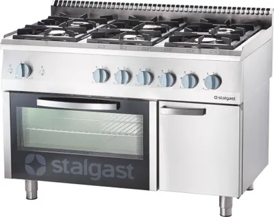Produktbild von Gasherd 6 Brenner (3,5+3x5+2x7) mit Gasbackofen, Serie 700 ND