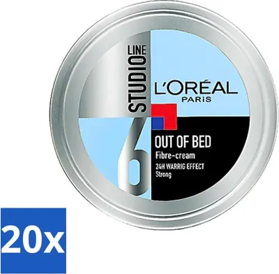 Produktbild von L'Oréal Studio Line Special FX Out of Bed Fiber Cream 150 ml - Vorteilspack - 20 Stücke