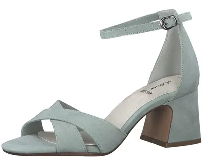 Produktbild von s.Oliver Damen 5-5-28302-20 Sandale mit Absatz, Pale Green, 37 EU