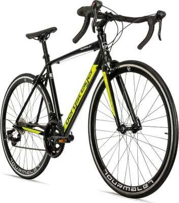 Produktbild von Bergsteiger Tourmalet 28 Zoll Rennrad, Aluminium Gravelbike mit Shimano 14 Gang-Schaltung, Gewicht nur 11 kg, Gravel Bike geeignet für Herren & Damen ab 170 cm