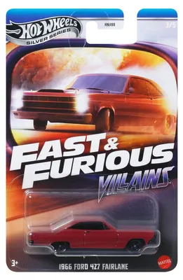 Zdjęcie produktu dla Hot Wheels Fast & Furious JBY36, Samochód, 3 lat(a), Metal, Plastik, Czerwony