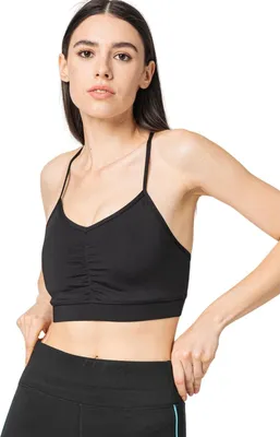 Zdjęcie produktu dla Biustonosz damski Only Nasha – bordowy top sportowy w rozmiarze S