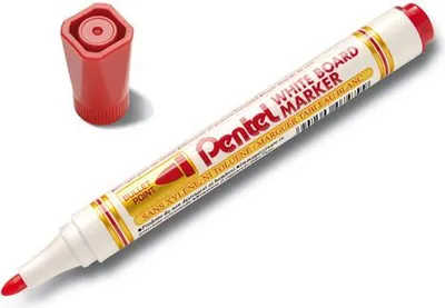 Produktbild von Pentel Whiteboard Marker MW85 Rundspitze rot