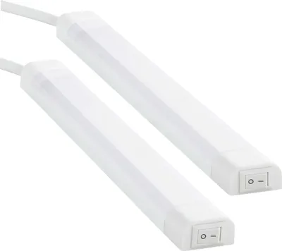 Produktbild von LED Lichtleiste neutralweiß 30cm - 2er Set - Unterbauleuchte 4W 300lm SEBSON