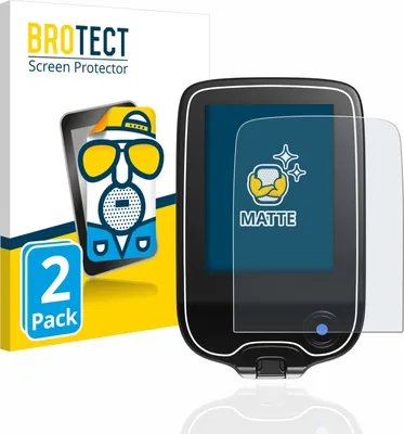Produktbild von 2x BROTECT Schutzfolie für Freestyle Libre 2 Displayschutz Displayschutzfolie Folie Matt Entspiegelungsfolie