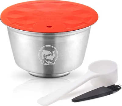 Obrázek produktu pro Opakovaně použitelná kapsle na mléko Plnitelná kapsle na mléčnou pěnu z nerezové oceli Kompatibilní s Dolce Gusto