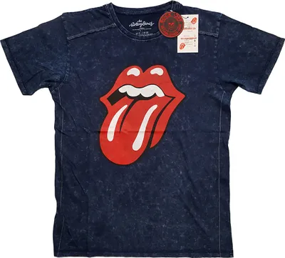 Produktbild von The Rolling Stones Classic Tongue Navy Blue M T-Shirt