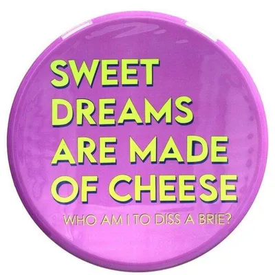 Produktbild von Gift Company Dekotablett Love Trays Sweet Dreams are made of Cheese (31cm)