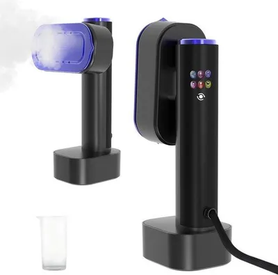 Productafbeelding van Stoomstrijkijzer 1300W, Reisstomer met LCD-scherm, 15 Seconden Opwarmen, 4 Stoommodi, Draagbaar Handheld Strijkijzer voor Kleding, Keram