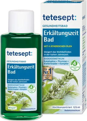 Produktbild von Tetesept Erkältungszeit Bad 125 ml