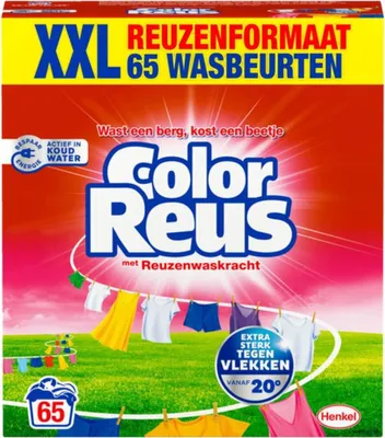 Produktbild von Color Giant - Waschpulver - Buntwäsche - 65 Waschgänge - 1 Stück