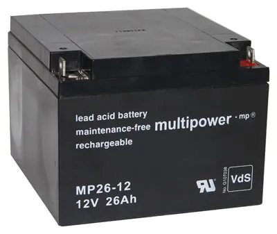 Produktbild von Multipower - MP26-12 - 12 Volt 26Ah Pb
