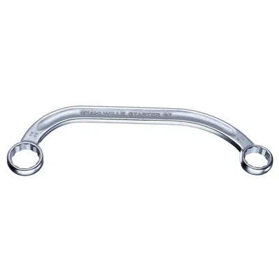Image de Stahlwille 27 Clé polygonale double STARTER 19 x 22 mm 41091922 (clé polygonale)