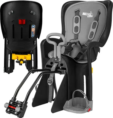 Obrázok produktu pre MalTec detská sedačka na bicykel upevnenie na zadný rám 9M-7J max. 22 kg priemer rámu 28-34 mm