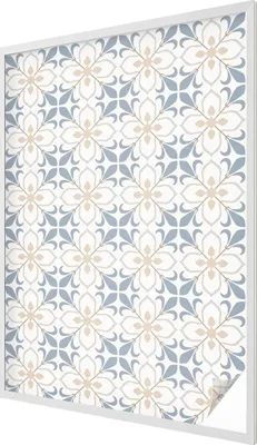 Zdjęcie produktu dla Folia witrażowa - 146x100 cm - wzór witrażowy - nieprzezroczysta dekoracyjna folia do ochrony prywatności - samoprzylepna, ochrona przed promieniowaniem UV - piękno kwiatów