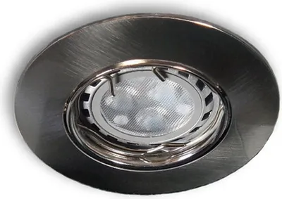 Produktbild von C-Light 12 V LED Einbaustrahler Spot MR11 rund alu gebürstet - 3,3 W warmweiss
