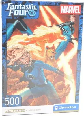 Produktbild von Clementoni 500 Fantastic 4 2025 Compact – Puzzle