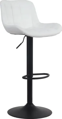 Produktbild von Barhocker HLO-CP297 Kunstleder  weiß