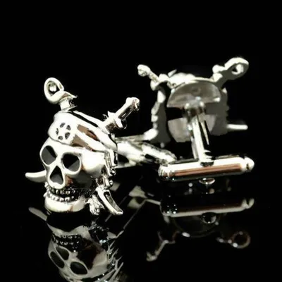Produktbild von Manschettenknöpfe - Piratenschädel