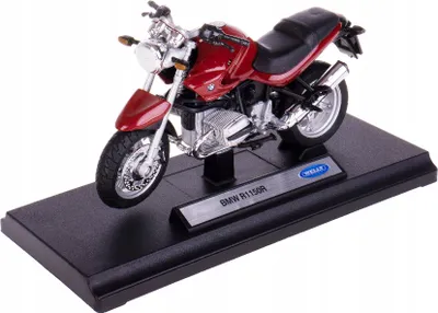 Produktbild von Rotes BMW R1150 R Motorrad, WELB12158PWB, Maßstab1/18, WELLY