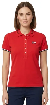 Image de Polo Geographical Norway pour femme, modèle Kanolet, rouge, XXL