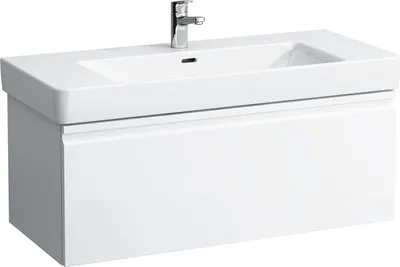 Produktbild von LAUFEN Laufen Waschtischunterbau LAUFEN PRO S 1010x390x450mm 1 Schub multi
