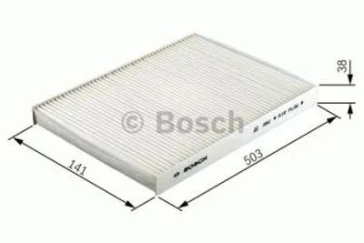 Produktbild von Bosch Filter, Innenraumluft 1 987 432 399