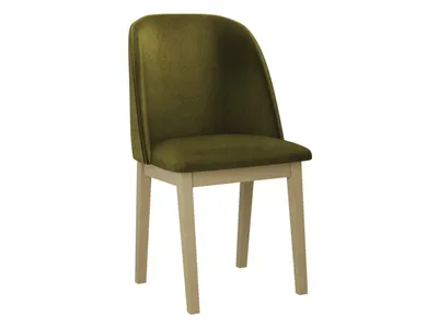 Produktbild von MIRJAN24 Stuhl Monti I, Esszimmerstuhl aus Buchenholz, 45x45x83 cm (Holzfarbe: Sonoma Eiche, Stofffarbe: Zetta 297)