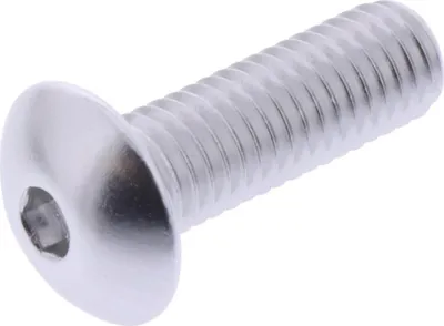 Produktbild von Linsenschraube JMP Bolt M8x1,25mm 25mm Aluminium silber
