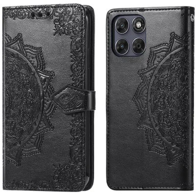 Imagen del producto de Funda libro Mandala para Motorola Moto G77 / G67 -