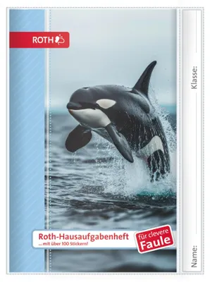 Produktbild von Roth HA-Hefte KidsuTiere für clevere Faule Orca