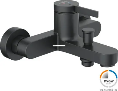 Produktbild von Jungborn Badewannenarmatur SIGMA DVGW  schwarz matt