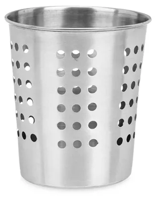 Produktbild von BESTECKHALTER aus Edelstahl 14cm hoch Besteckkorb Küchenutensilienhalter Besteck Abtropfkorb Korb 04