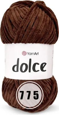 Produktbild von YarnArt Dolce 775 dunkelbraun