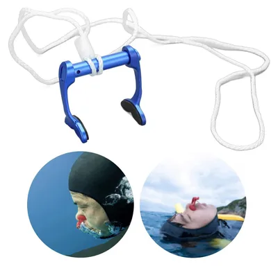 Produktbild von Solidchoice – Silikon-Badeklammern für Schwimmtraining mit Anti-Verlust-Band