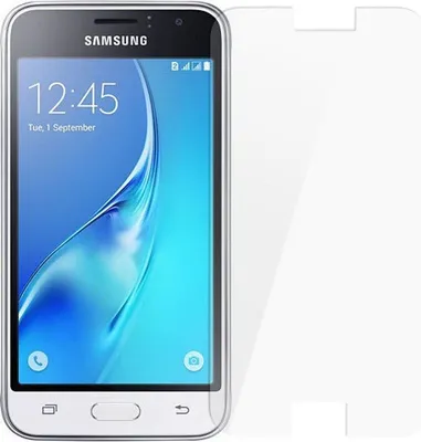Produktbild von Samsung Galaxy J3 (2016) Displayschutzfolie 9H Verbundglas Panzer Schutz Glas Tempered Glas