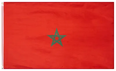Produktbild von Einheitsgröße MW-53|Marokko Flagge MUWO "Nations Together" 90 x 150 cm
